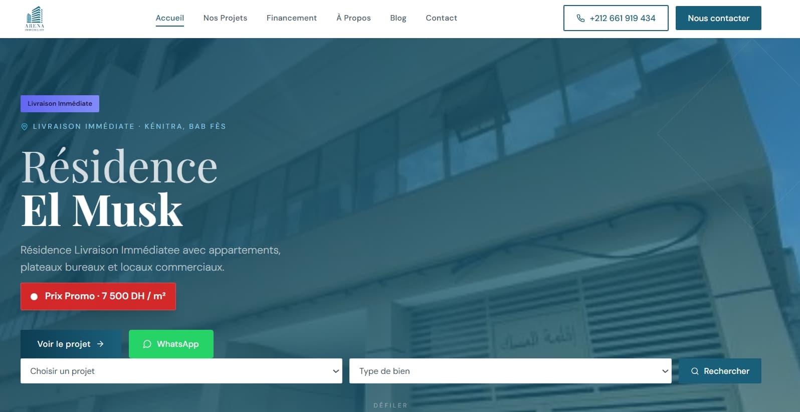 Arena Immobilier