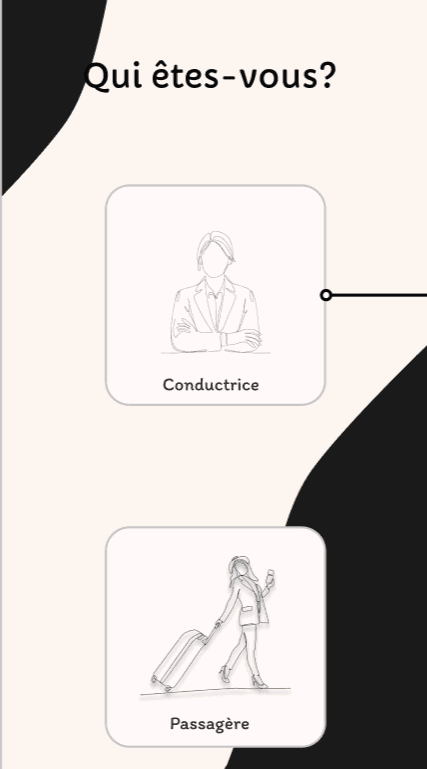 Application mobile de transport destinée aux femmes